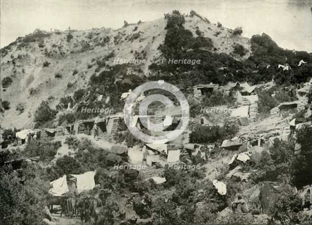 'The British Troops on the Gallipoli Peninsula', (1919). Creator: Unknown.