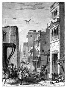 The British Troops Entering Multan 19th century