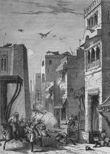 The British Troops Entering Moultan c1880