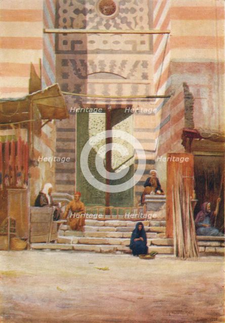 'The Bronze Doors of El-Maristan El-Kelaun', c1880, (1904). Artist: Robert George Talbot Kelly.