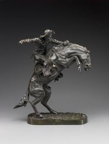 The Broncho Buster, 1895. Creator: Frederic Remington