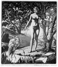The Brook 1930.Artist: William EC Morgan