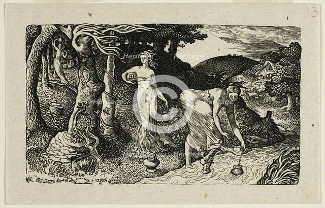 The Brook, n.d. Creator: Edward Calvert.