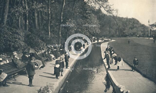 'The Brook, Lower Gardens', c1910. Artist: Unknown.