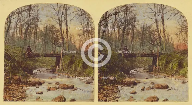 'The Brook that brawls along the Wood.', 1857-1859. Creator: William Morris Grundy.