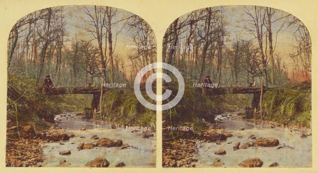 'The Brook that brawls along the Wood.', 1857-1859. Creator: William Morris Grundy.