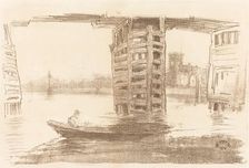 The Broad Bridge, 1878. Creator: James Abbott McNeill Whistler