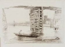 The Broad Bridge, 1878. Creator: James Abbott McNeill Whistler