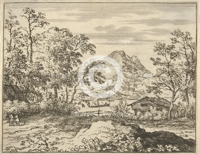 The Broad River, 17th century. Creator: Allart van Everdingen.