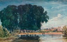 The Brocas, Eton early-mid 19th century, (1930). Creator: David Cox the elder