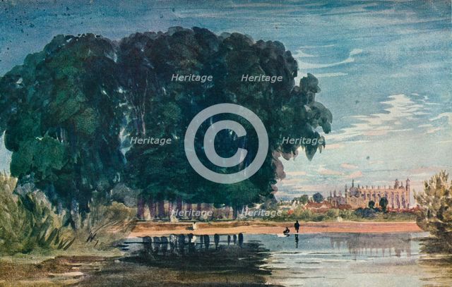 'The Brocas, Eton', early-mid 19th century, (1930). Creator: David Cox the elder.