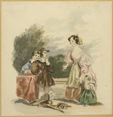 The Broken Toy, 1800/60. Creator: Alfred Chalon