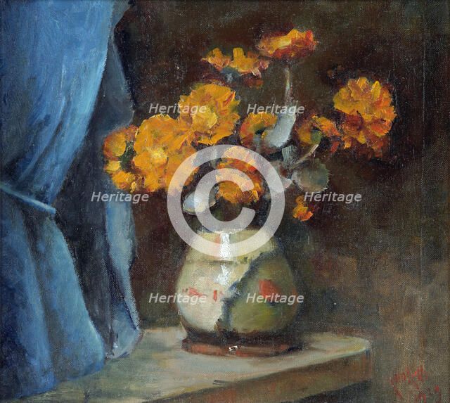 The broken vase, 1929. Creator: Alfred Henry O'Keeffe.