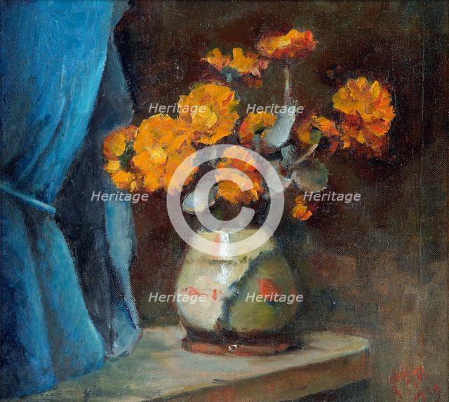 The broken vase, 1929. Creator: Alfred Henry O'Keeffe.
