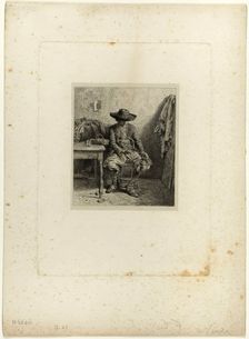 The Broken Crock, 1844. Creator: Charles Emile Jacque