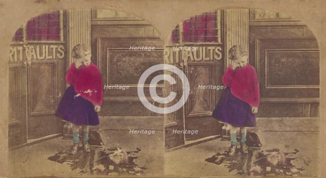 The Broken Jug., about 1860. Creator: Unknown.