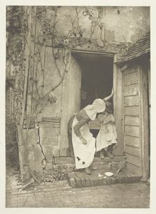 The Broken Saucer, c. 1880/90, printed April 1890. Creator: J. B. B. Wellington
