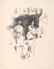 The Brothers, 1895. Creator: James McNeill Whistler (American, 1834-1903)
