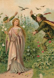 The Brothers and their Sister 1901. Artist: Edward Henry Wehnert