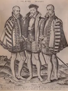 The Brothers Coligny, 16th century (1894). Artist: S Duval