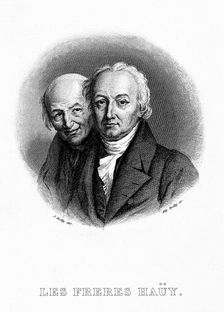 The Brothers René-Just Haüy (1743-1822) and Valentin Haüy (1745-1822)