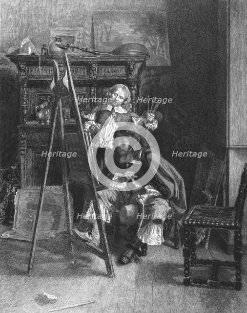 'The Brothers Van De Velde', after J.L.E. Meissonier', c1880-83. Creator: A Gerard Darbiche.