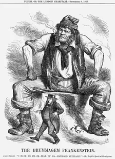 The Brummagem Frankenstein 1866. Creator: John Tenniel