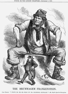The Brummagem Frankenstein 1866. Creator: John Tenniel