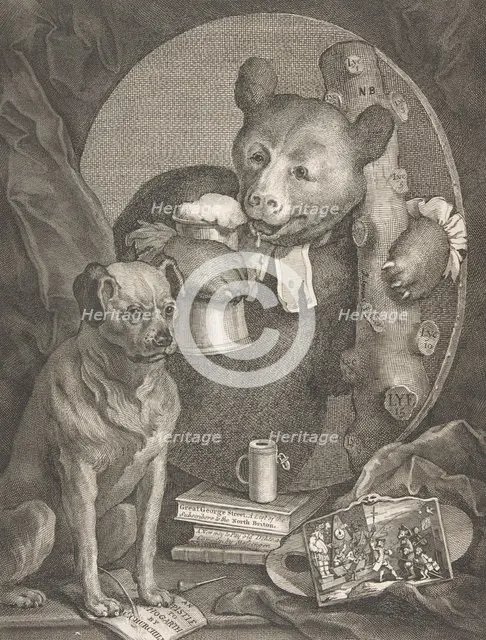 The Bruiser, August 1, 1763., August 1, 1763. Creator: William Hogarth.