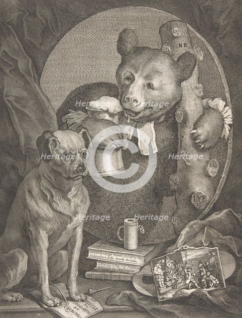 The Bruiser, August 1, 1763., August 1, 1763. Creator: William Hogarth.