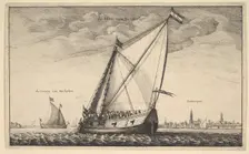 The Brussels Packet, 1625-77. Creator: Wenceslaus Hollar