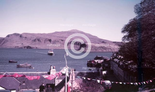 The Cuillins from Portree, Isle of Skye, Scotland, c1955.  Creator: Arthur Charles Kirby Ware.