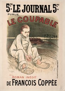 The Culprit, 1896. Creator: Théophile Alexandre Steinlen (Swiss, 1859-1923)