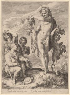 The Cult of Bacchus, 1596. Creator: Jan Saenredam