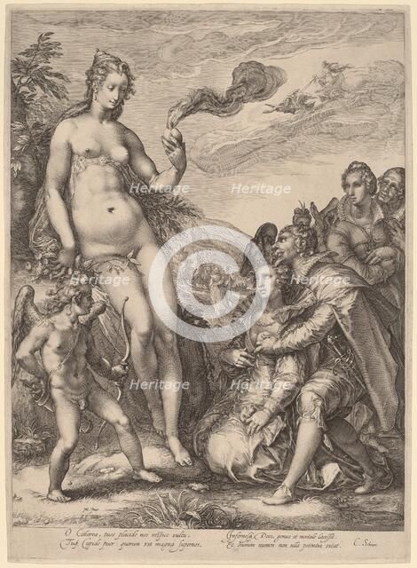 The Cult of Venus, 1596. Creator: Jan Saenredam.