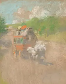 The Cults Bus, c1890s. Creator: Robert Brough