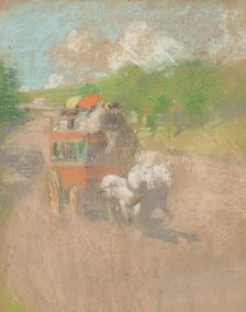 The Cults Bus, c1890s. Creator: Robert Brough