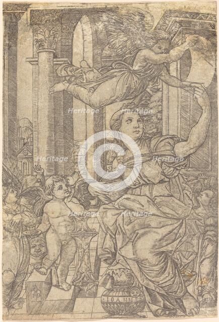 The Cumaean Sibyl, probably 1517. Creator: Jean Duvet.