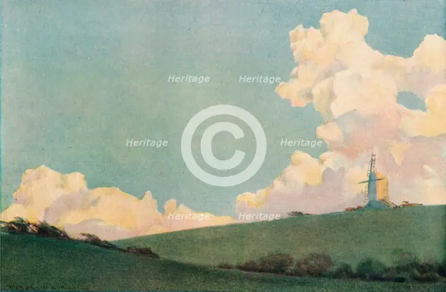 The Cumulus Cloud, c1888-1925, (1925). Artist: Victor Wyatt Burnand