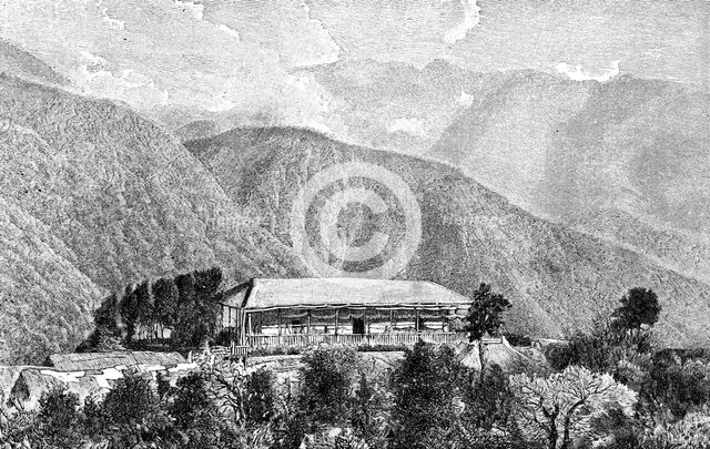 The Cussillani Hacienda, Yungas, Bolivia, 1895. Artist: Unknown