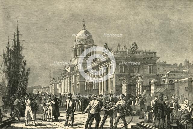 'The Custom House, Dublin', 1898. Creator: Unknown.