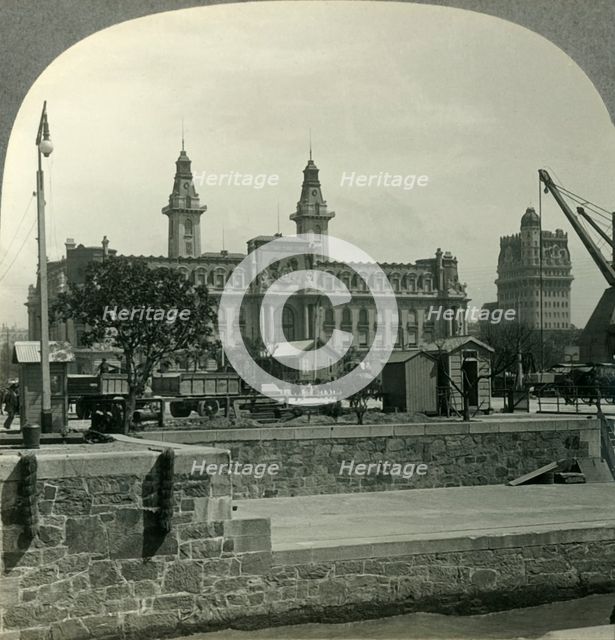 'The Customs Building and Magnificent Y.M.C.A., Buenos Aires, Argentina', c1930s. Creator: Unknown.