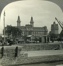 The Customs Building and Magnificent Y.M.C.A., Buenos Aires, Argentina c1930s. Creator: Unknown