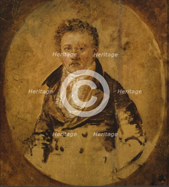 The Customs Officer G. A. Hobin, 1824. Creator: Gustaf Wilhelm Finnberg.