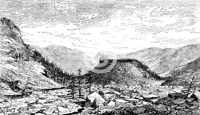 The 'Cup', at the source of the Oka, Russia, 1895. Artist: Unknown