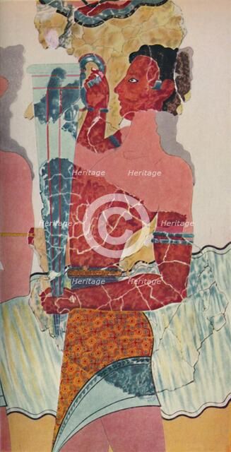 'The Cup-Bearer', Minoan, (c1950). Creator: Unknown.