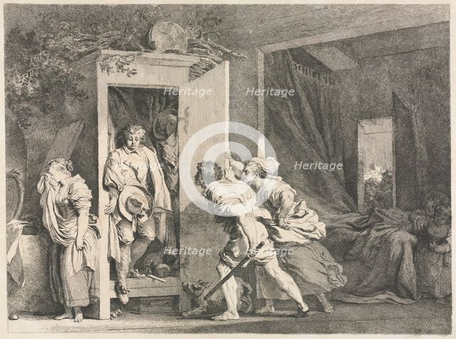 The Cupboard, 1778. Creator: Jean-Honoré Fragonard (French, 1732-1806).