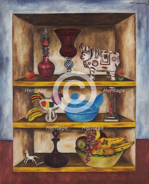 The Cupboard, 1947. Creator: Izquierdo, María (1902-1955).