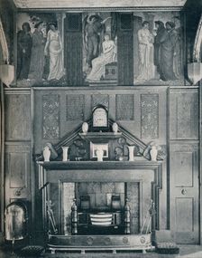 The Cupid and Psyche Frieze at No. I Palace Green (North Wall) c1898