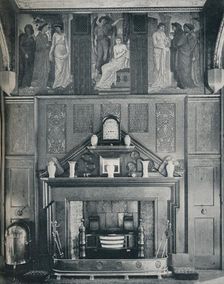 The Cupid and Psyche Frieze at No. I Palace Green (North Wall) c1898